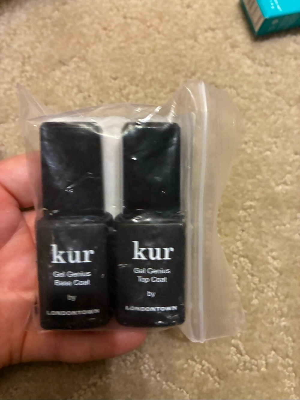 Londontown KUR Gel-Like Set: Gel Genius Top & Gel Genius Base